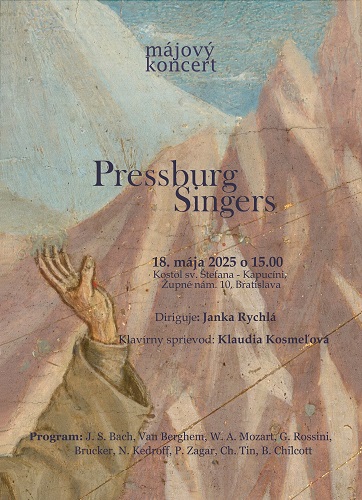 Plagát - májový koncert 2025